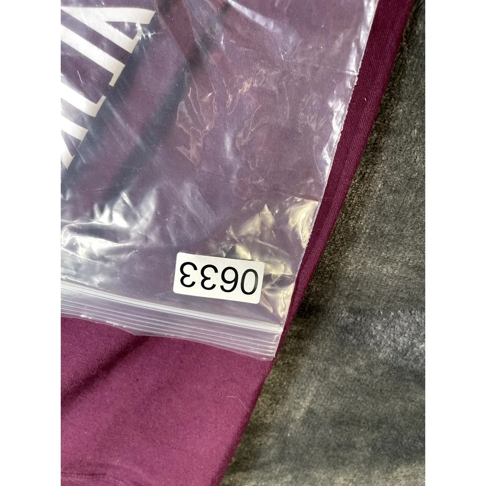 Victoria Secret Pink Leggings Womens Medium Maroon 